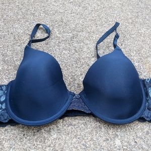 NWOT Sweet Nothing's Navy Blue Bra Size 36B